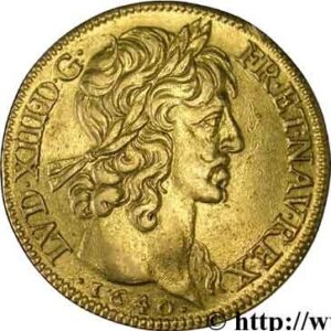 Avers Double louis d'or - Louis XIII - 1640-1643 - France — pièce en or
