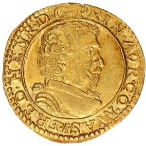 Avers Double pistole - Frédéric-Henri - - Principauté d'Orange
 (France - États) — pièce en or