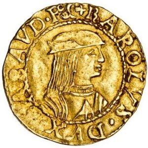 Avers Ducat - Charles III - 1504-1553 - Savoie (France)
 (France - États) — pièce en or