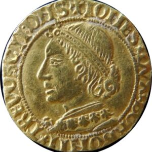 Avers Ducat d'or - Jean II de Bourbon - 1470-1488 - Principauté de Dombes
 (France - États) — pièce en or