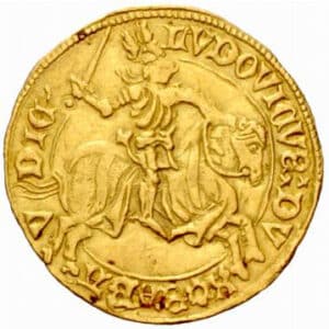 Avers Ducat d'or - Louis Ier - 1440-1465 - Savoie (France)
 (France - États) — pièce en or