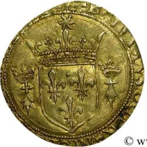Avers Écu d'or au soleil de Bretagne - François Ier 1er type - 1515-1540 - France — pièce en or