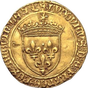 Avers Écu d'or au soleil de Provence - Louis XII 3e type - 1498 - France — pièce en or