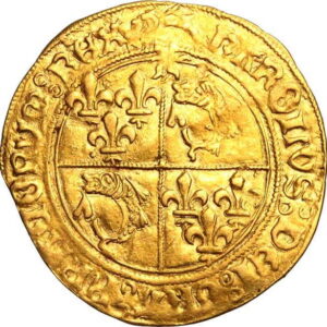 Avers Écu d'or au soleil du Dauphiné - Charles VIII 1er type - 1498 - France — pièce en or