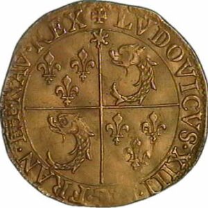 Avers Écu d'or du Dauphiné - Louis XIII - 1641-1642 - France — pièce en or
