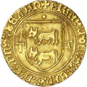 Avers Écu d'or - François Phébus - 1479-1483 - Seigneurie du Béarn
 (France - États) — pièce en or