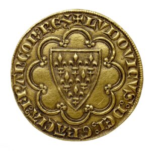 Avers Écu d'or - Louis IX - 1270 - France — pièce en or