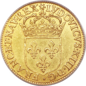 Avers Écu d'or - Louis XIII - - France — pièce en or