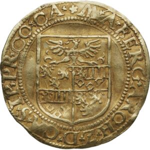 Avers Écu d'or - Maximilien de Berghes - 1568 - Évêché de Cambrai
 (France - États) — pièce en or