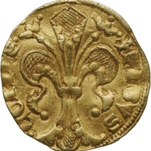 Avers Florin d'or - Gaston Phébus - 1343-1391 - Seigneurie du Béarn
 (France - États) — pièce en or