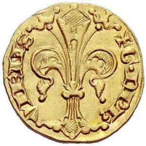 Avers Florin d'or - Guigues VIII - 1327-1333 - Comté de Vienne (Dauphiné)
 (France - États) — pièce en or