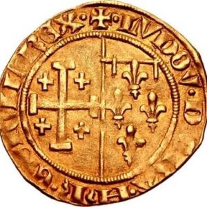 Avers Florin d'or - Louis II / Louis III - 1384-1434 - Comté de Provence
 (France - États) — pièce en or