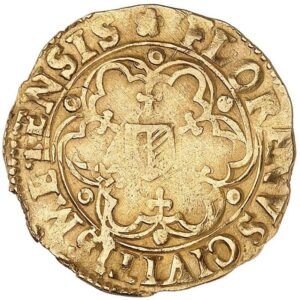 Avers Florin d'or - - République messine
 (France - États) — pièce en or