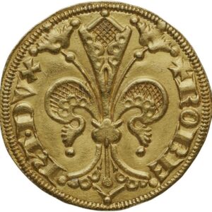 Avers Florin d'or - Robert - 1354-1399 - Duché de Bar
 (Barrois, France - États) — pièce en or