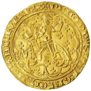 Avers Florin Georges - Philippe VI - 1341-1346 - France — pièce en or