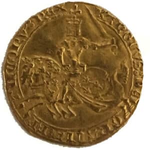 Avers Franc à cheval - Charles V - 1364 - France — pièce en or