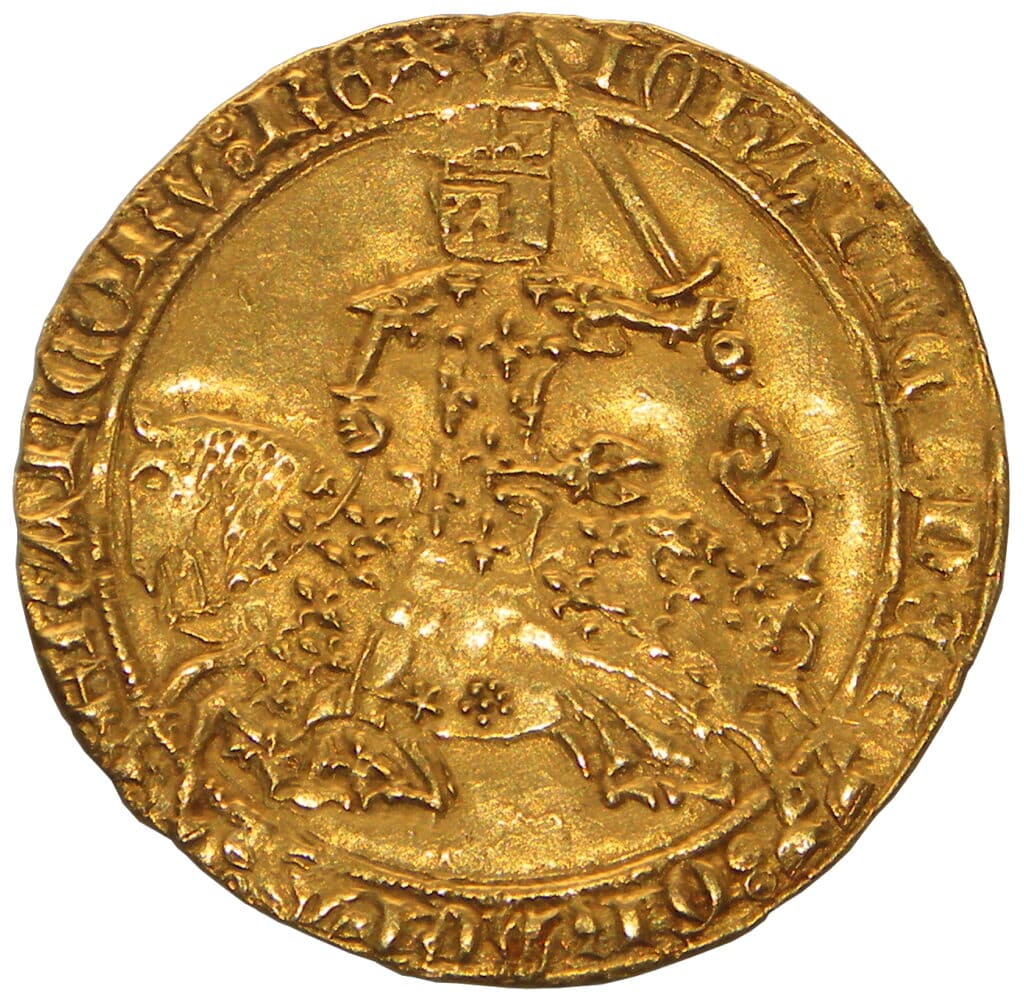 Avers Franc à cheval - Jean II - 1360-1364 - France — pièce en or