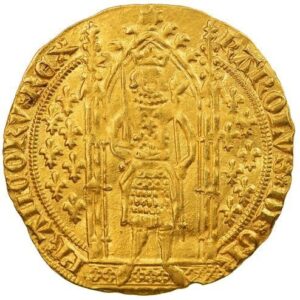 Avers Franc à pied - Charles V - 1365 - France — pièce en or