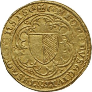 Avers Gold Guilder - 1563-1620 - République messine
 (France - États) — pièce en or