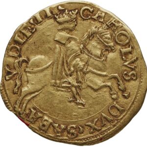 Avers Gold Rider - Charles III - 1504-1553 - Savoie (France)
 (France - États) — pièce en or