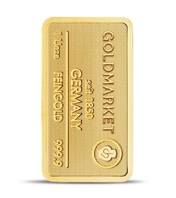 Lingot 1 Once d'Or - GOLDMARKET