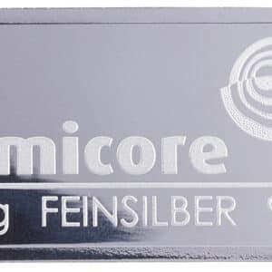 Lingots d'Argent 20 Grammes - Lingot Umicore