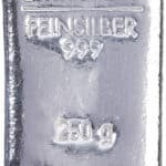 Lingots d'Argent 250 Grammes - Lingot Umicore