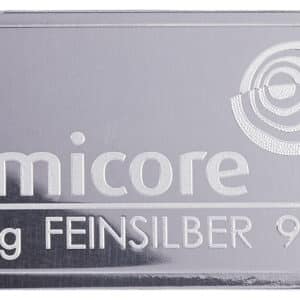 Lingots d'Argent 50 Grammes - Lingot Umicore