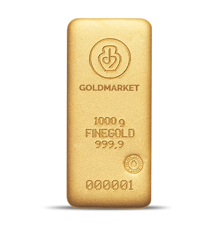 Lingot Or 1kg - GOLDMARKET