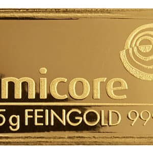 Lingots d'Or 2,5 Grammes - Lingot Umicore