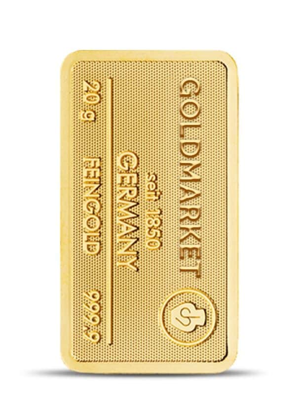 Lingot Or 20g - GOLDMARKET