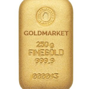 Lingot Or 250g - GOLDMARKET