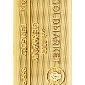 Lingot Or 50g - GOLDMARKET