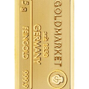Lingot Or 5g - GOLDMARKET