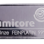 Lingots de Platine 1 Once - Lingot Umicore