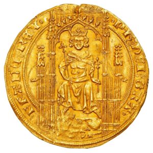 Avers Lion d'or - Philippe VI - 1338 - France — pièce en or