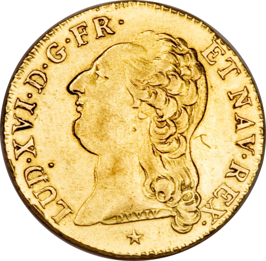 Avers Louis d'or à la tête nue - Louis XVI - - France — pièce en or