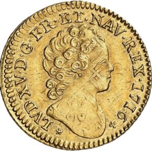Avers Louis d'or aux insignes - Louis XV 2e type - - France — pièce en or