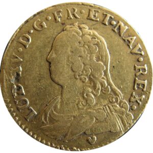 Avers Louis d'or aux lunettes - Louis XV - 1726-1740 - France — pièce en or