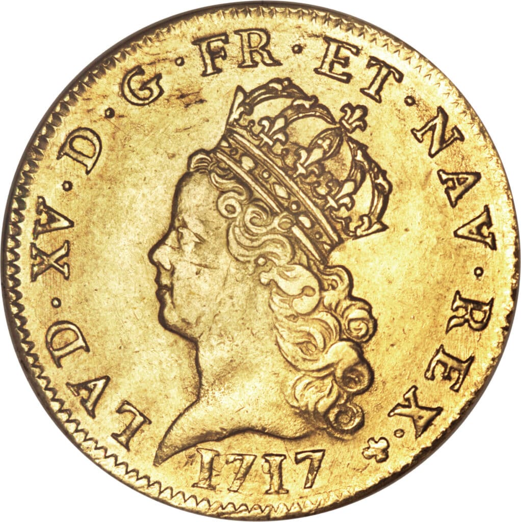 Avers Louis d'or "de Noailles" - Louis XV - - France — pièce en or