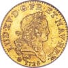 Louis d'or dit "mirliton" aux grandes palmes - Louis XV - 1724-1725 - France