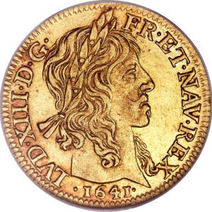 Avers Louis d'or - Louis XIII - 1640-1643 - France — pièce en or