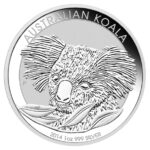 Koala Australien en Argent - 31,1035 g (1 Oz) - Australie Pile