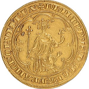 Avers Masse d'or - Philippe IV - 1296 - 1314 - France — pièce en or
