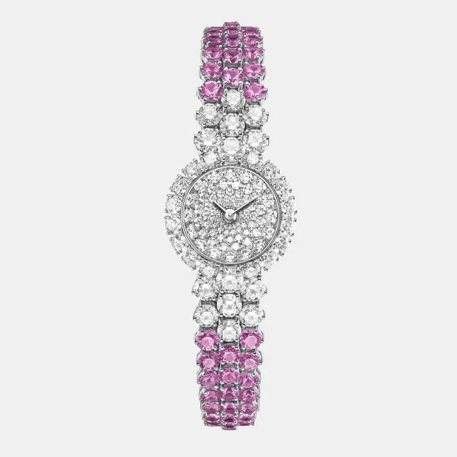 Montre A Cheval Van Cleef & Arpels en platine, diamant 8.03ct — photographie du modèle, cote d’occasion GOLDMARKET