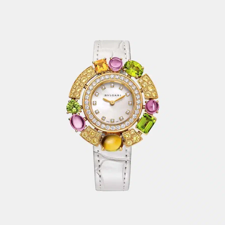 Montre Allegra Bulgari en or rose, mixte