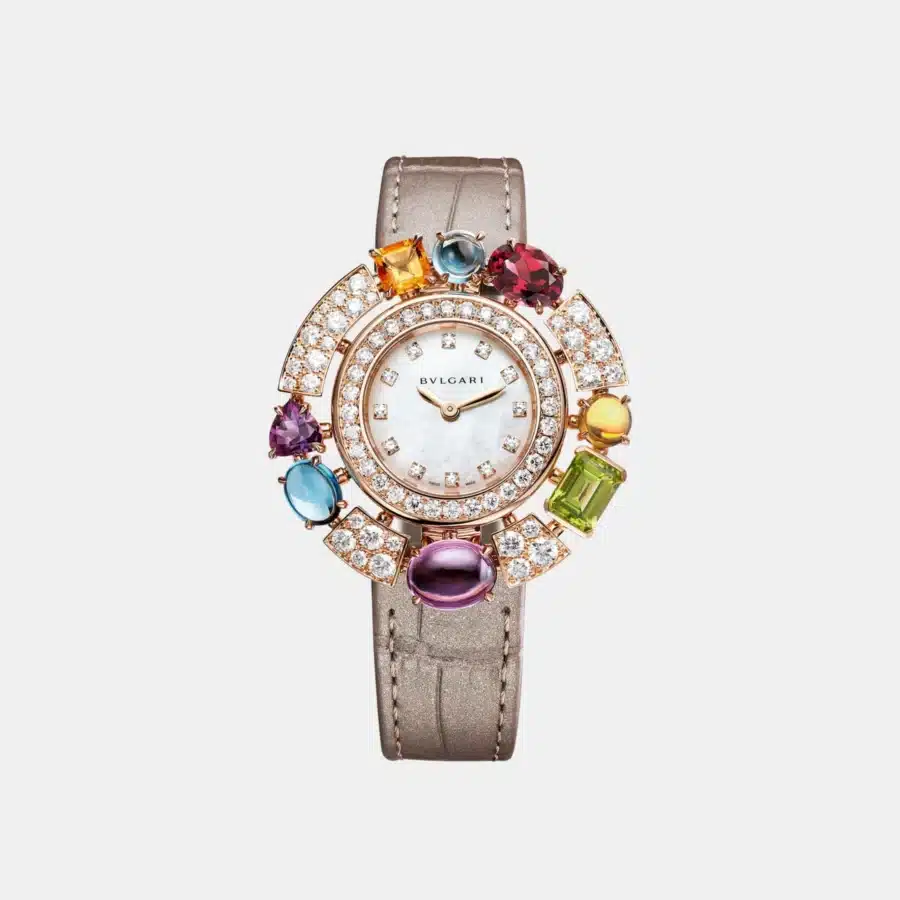 Montre Allegra Bulgari en or rose — photographie du modèle, cote d’occasion GOLDMARKET