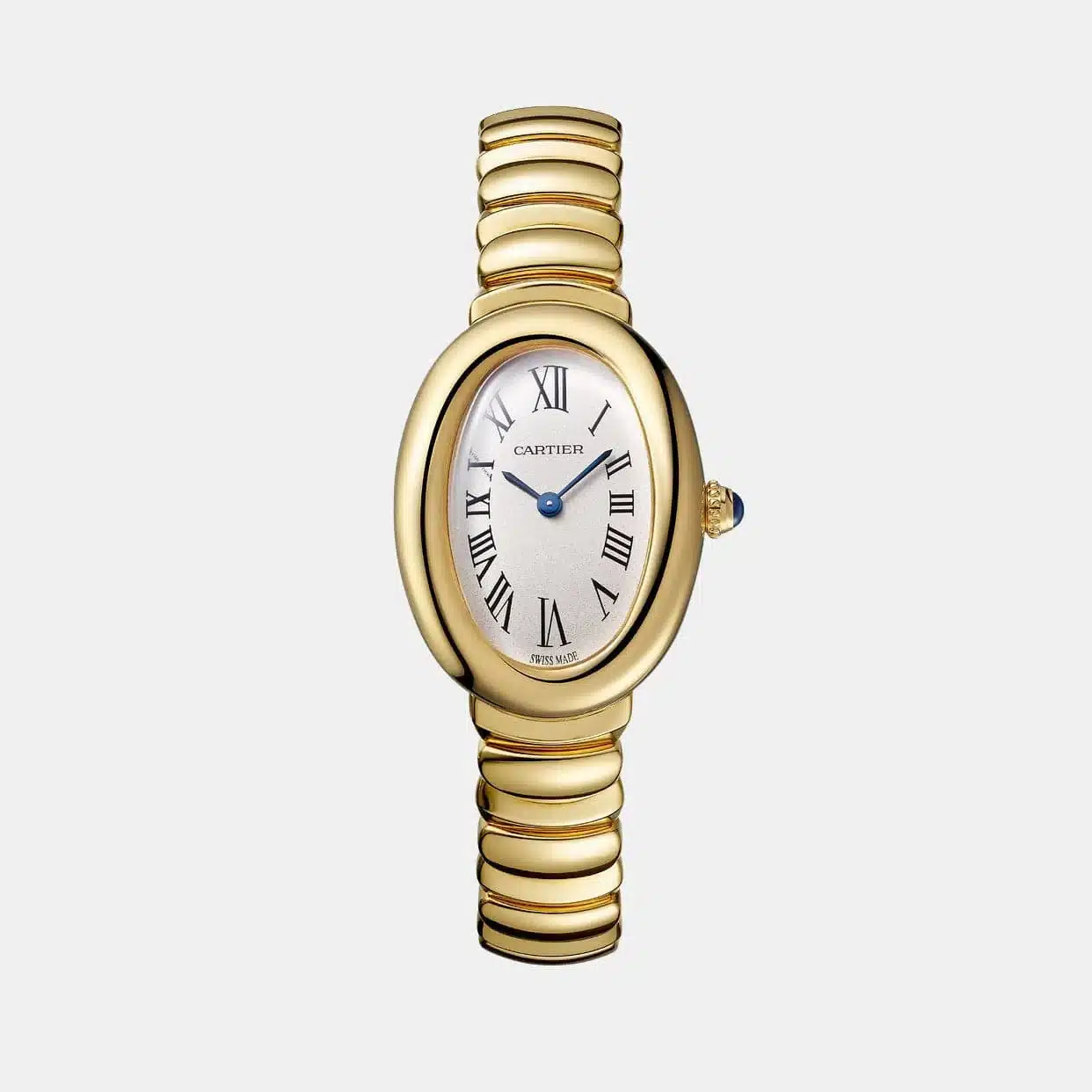 Montre Baignoire Cartier en or jaune