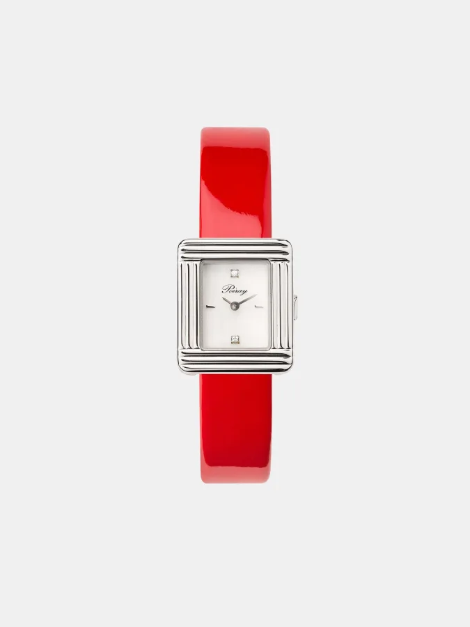 Montre Ma Première Poiray, acier diamant 0 . 01ct — photographie du modèle, cote d’occasion GOLDMARKET