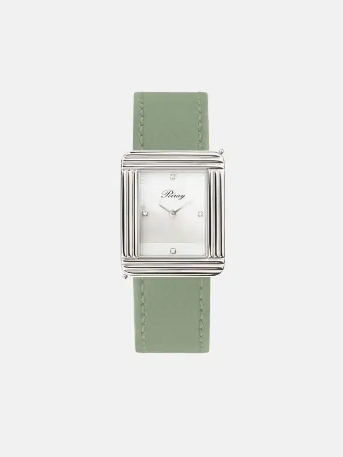 Montre Ma Première Poiray, acier diamant 0 . 02ct — photographie du modèle, cote d’occasion GOLDMARKET